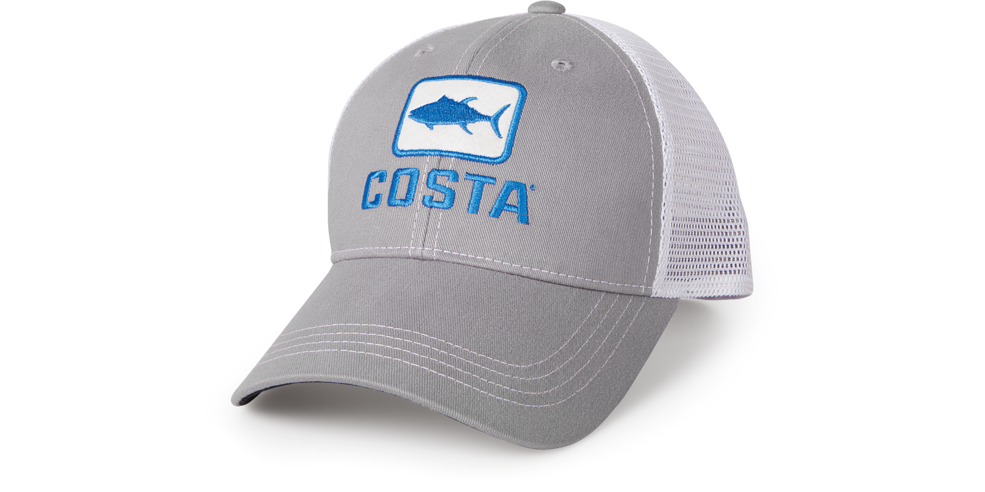 Costa HA 17M Trout Trucker Hat XL Moss/Stone